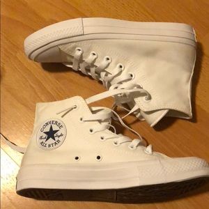 All white chucks